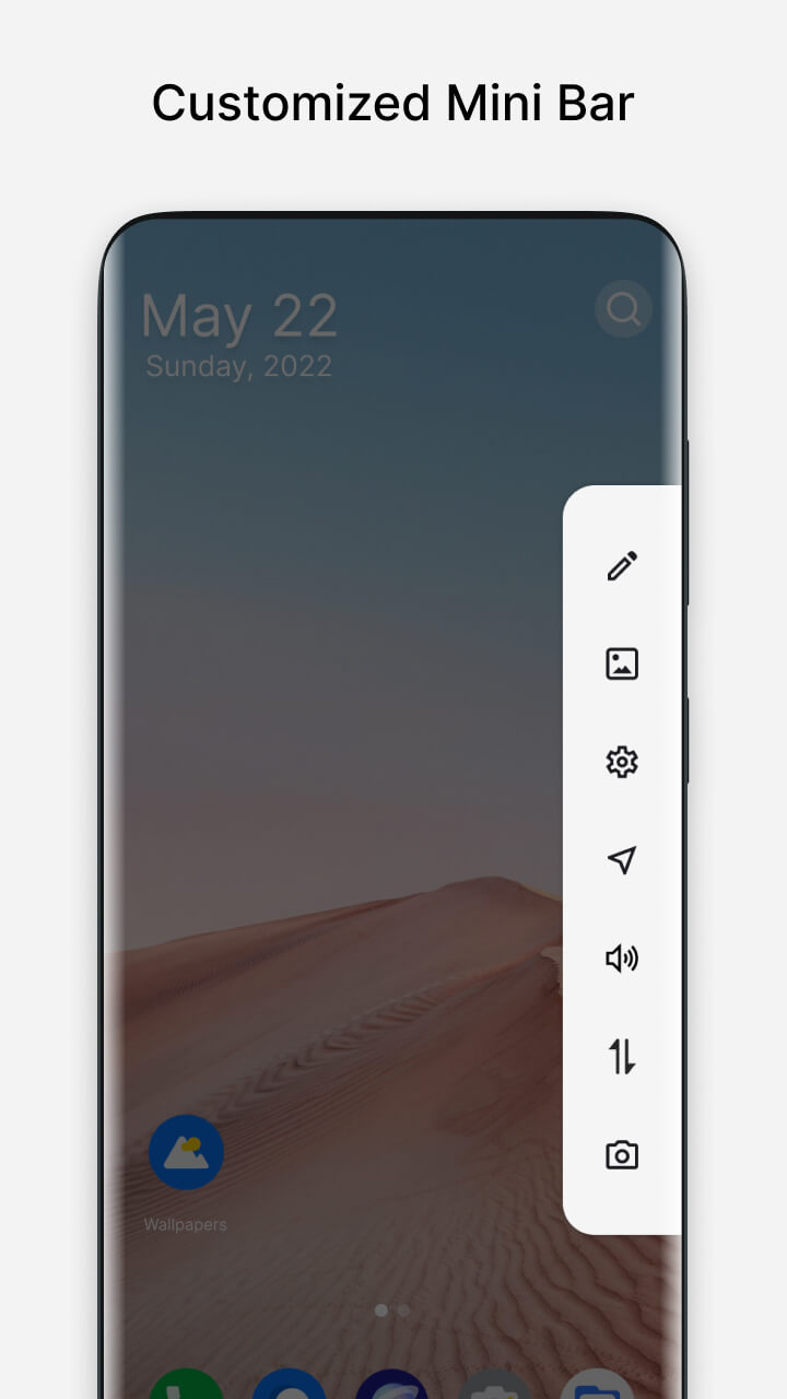 اسکرین شات 5 برنامه Android 14 Style Launcher