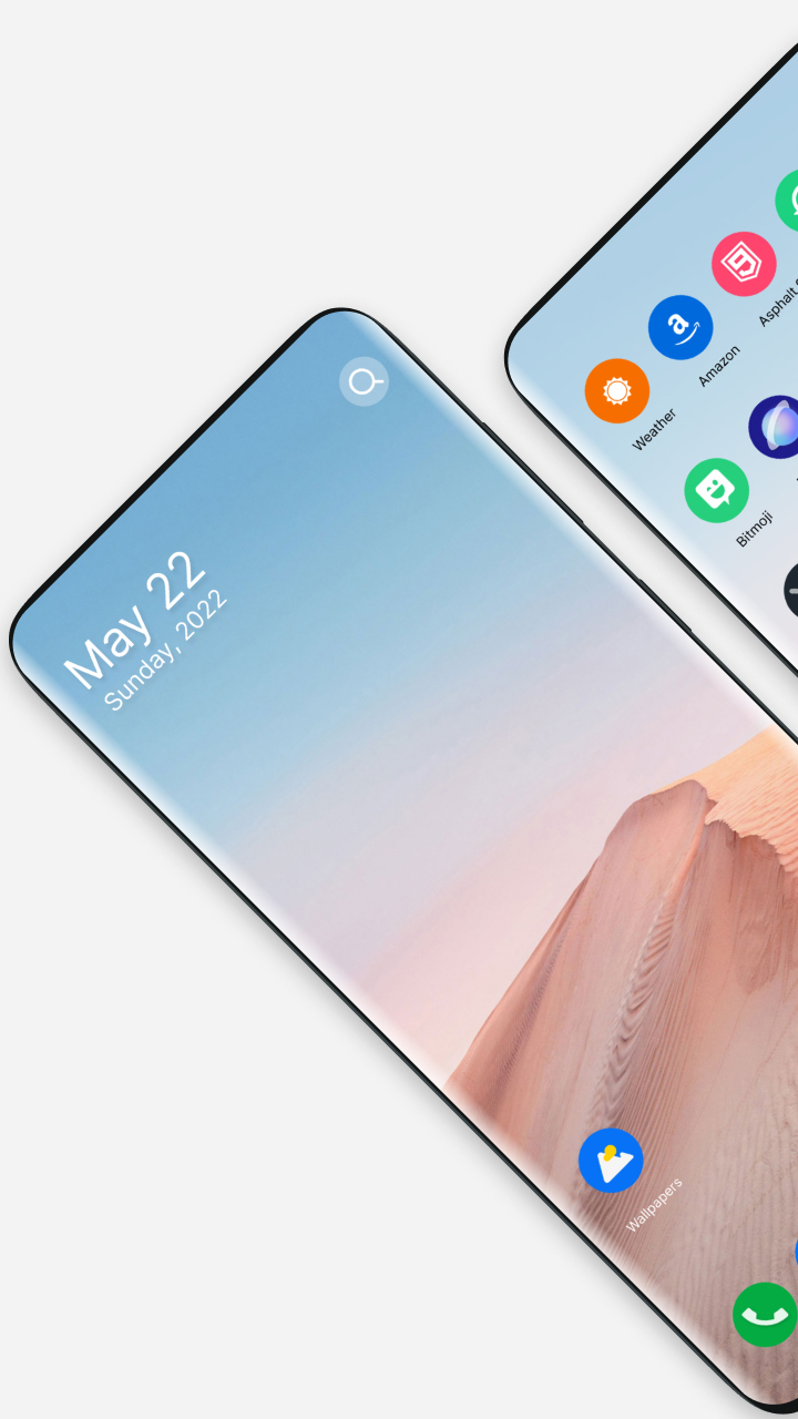 اسکرین شات 1 برنامه Android 14 Style Launcher