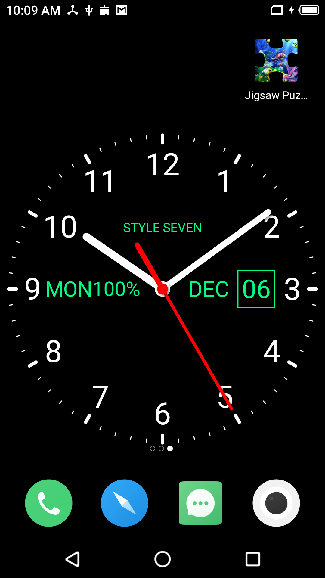 اسکرین شات 7 برنامه Analog Clock Live Wallpaper-7