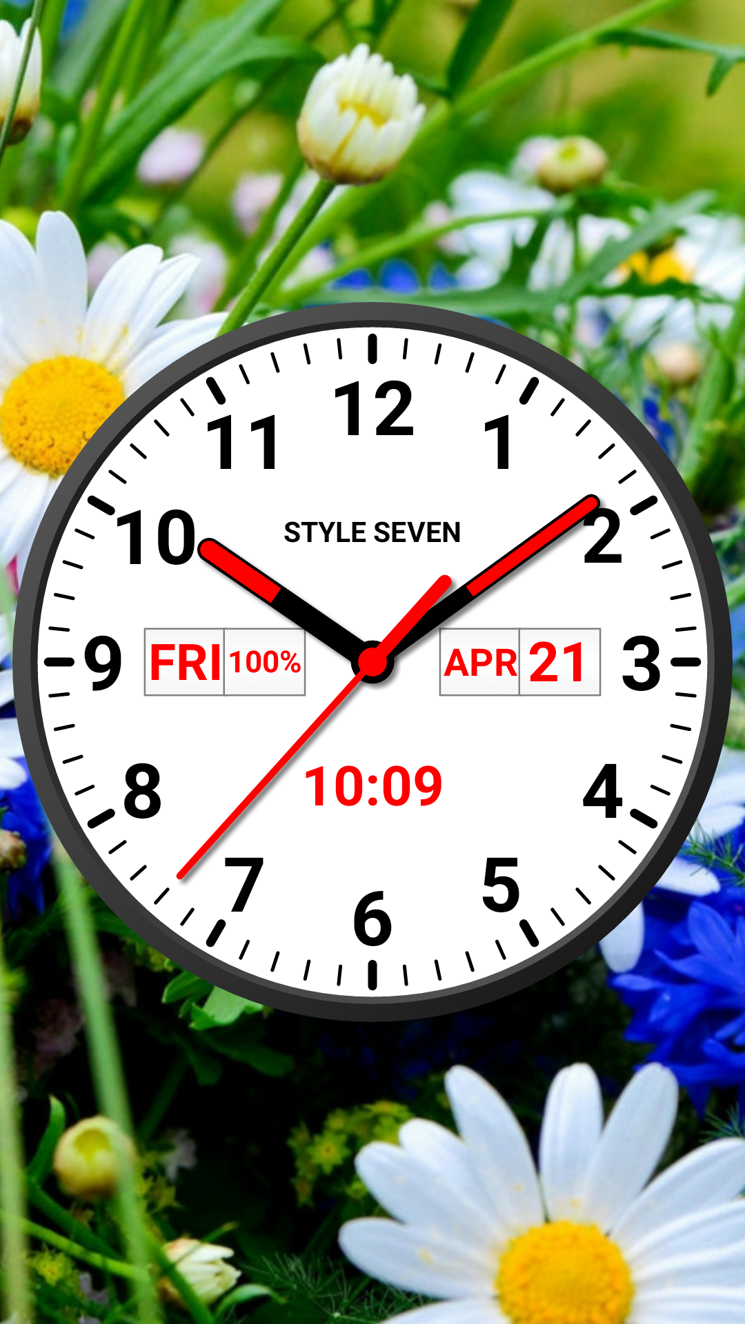 اسکرین شات 2 برنامه Analog Clock Widget Plus-7