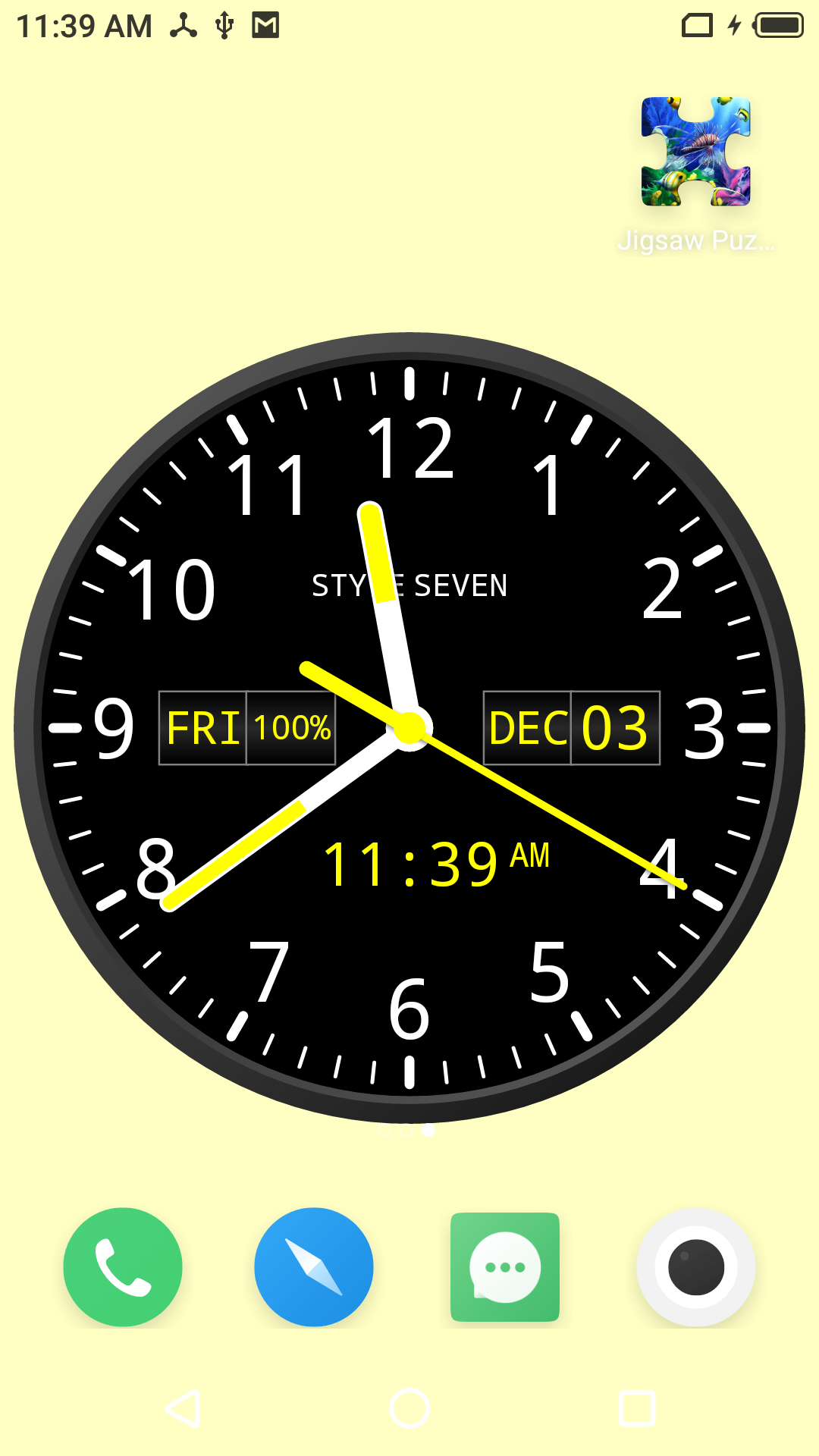 اسکرین شات 6 برنامه Analog Clock Widget Plus-7