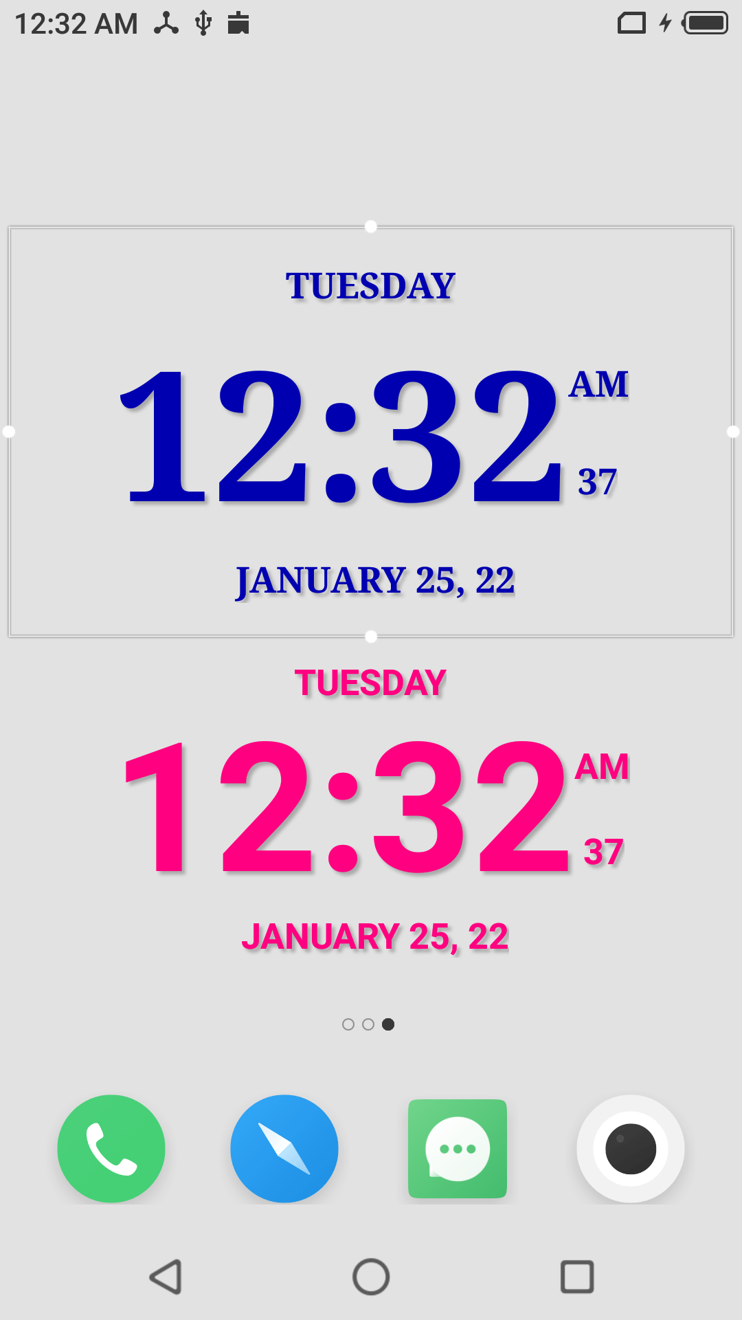 اسکرین شات 8 برنامه Digital Clock Live Wallpaper-7