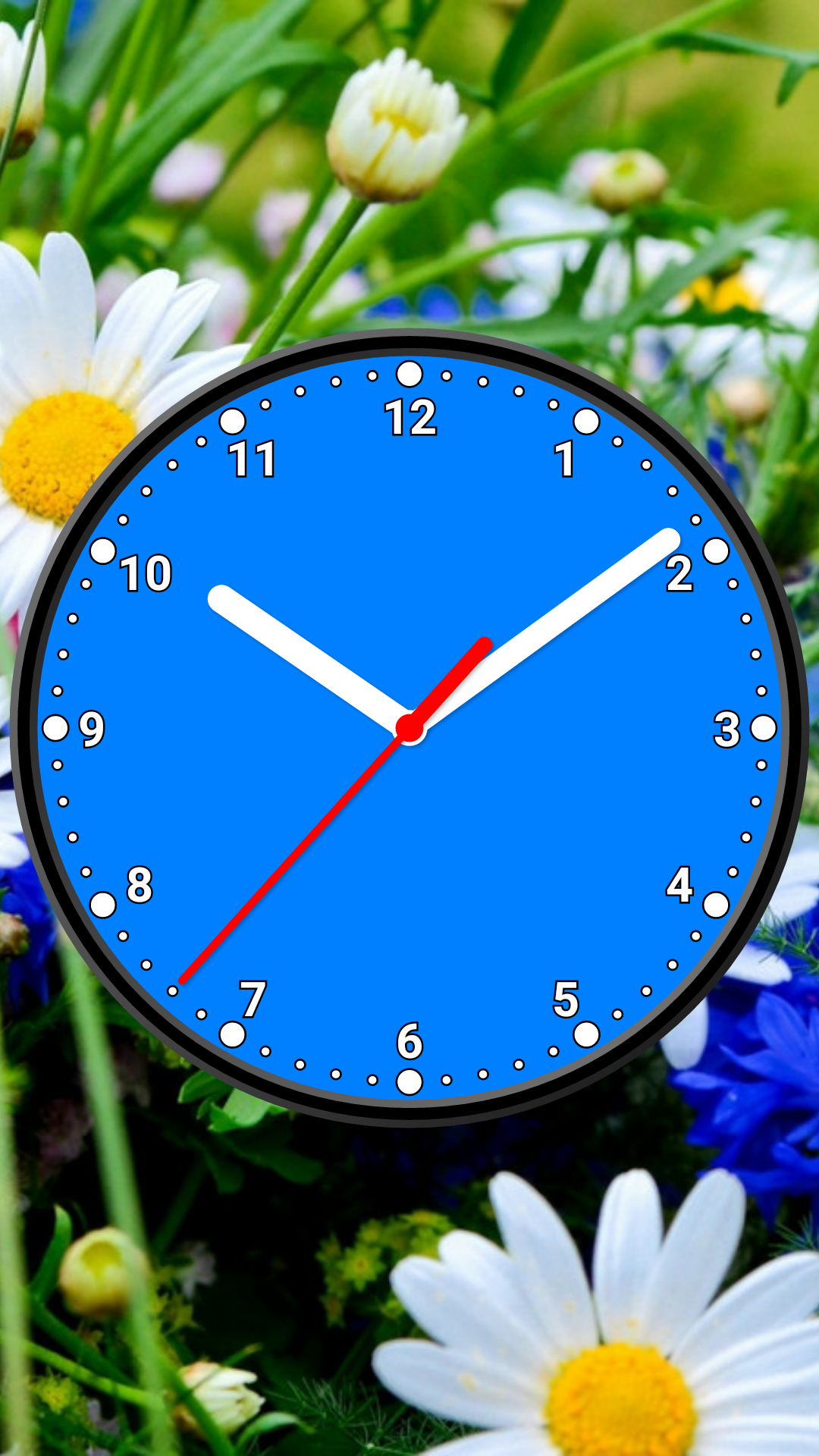 اسکرین شات 2 برنامه Photo Analog Clock-7