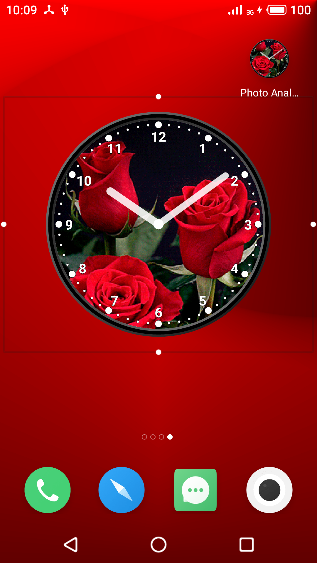 اسکرین شات 7 برنامه Photo Analog Clock-7