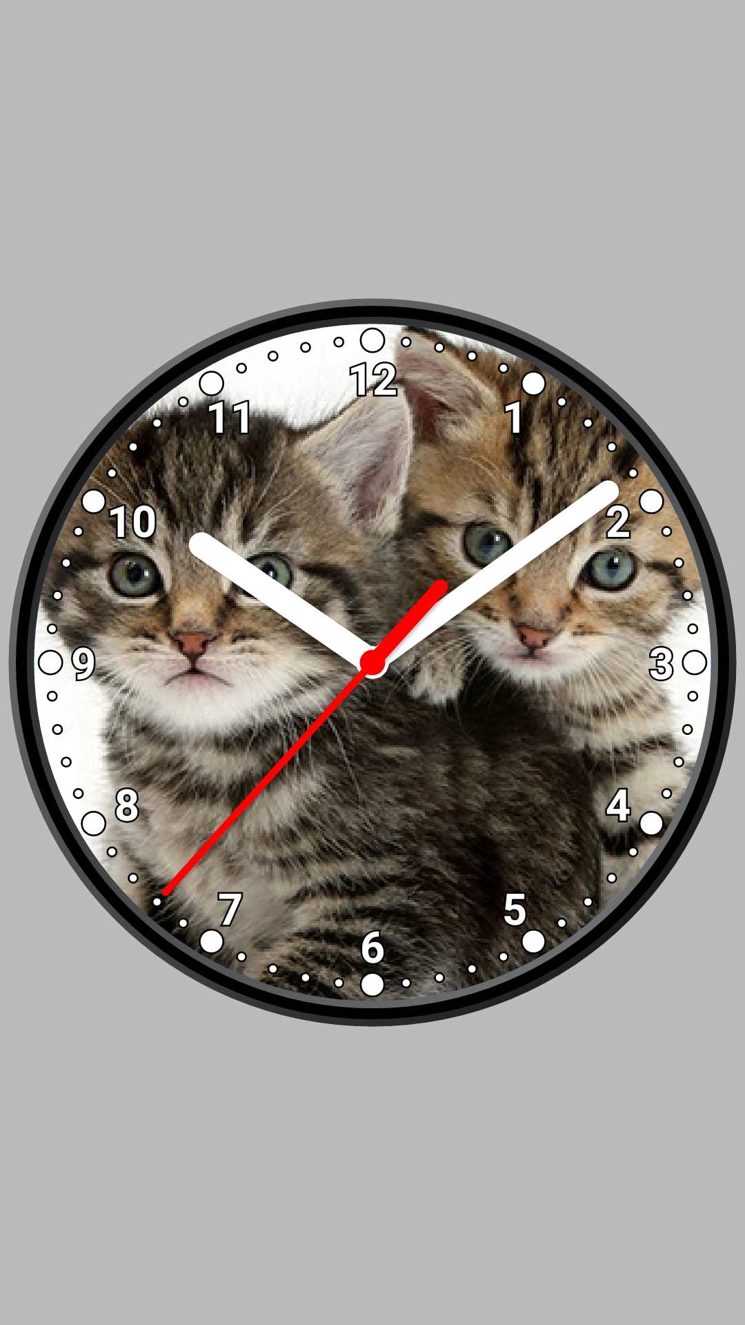 اسکرین شات 5 برنامه Photo Analog Clock-7