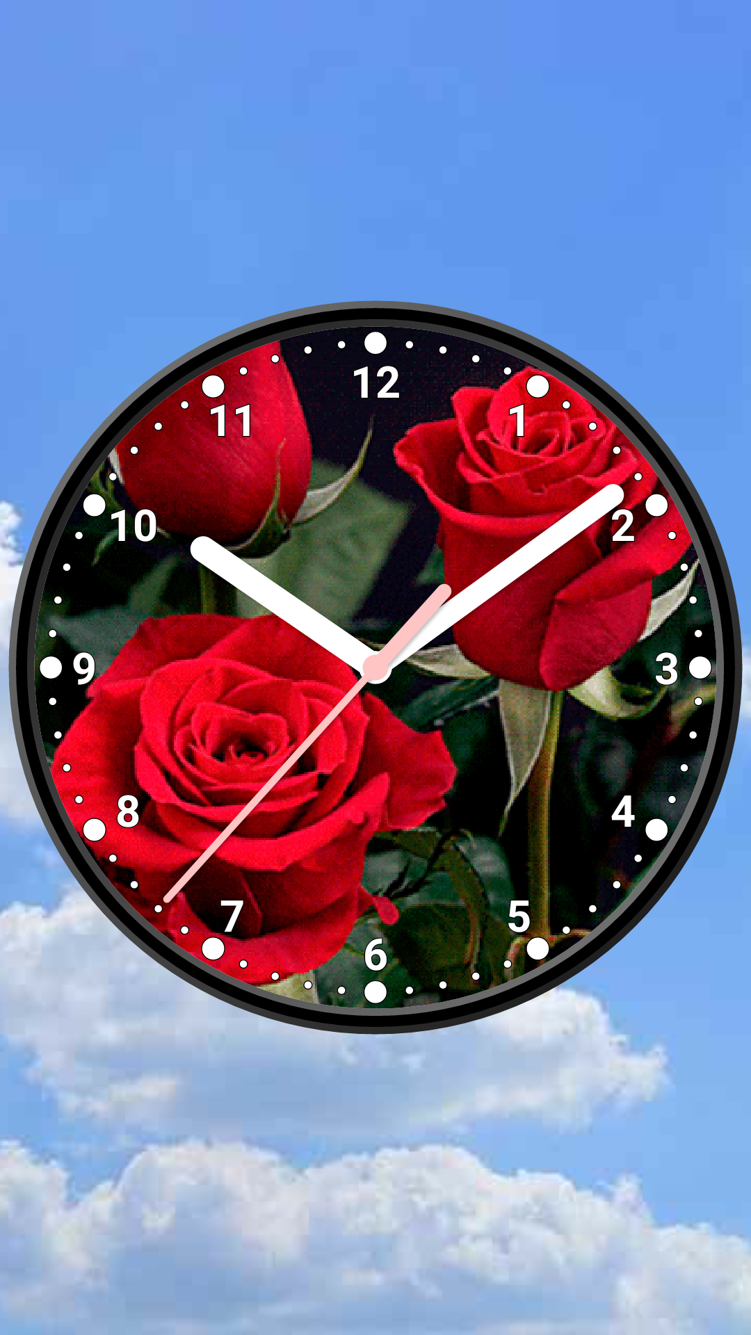 اسکرین شات 1 برنامه Photo Analog Clock-7