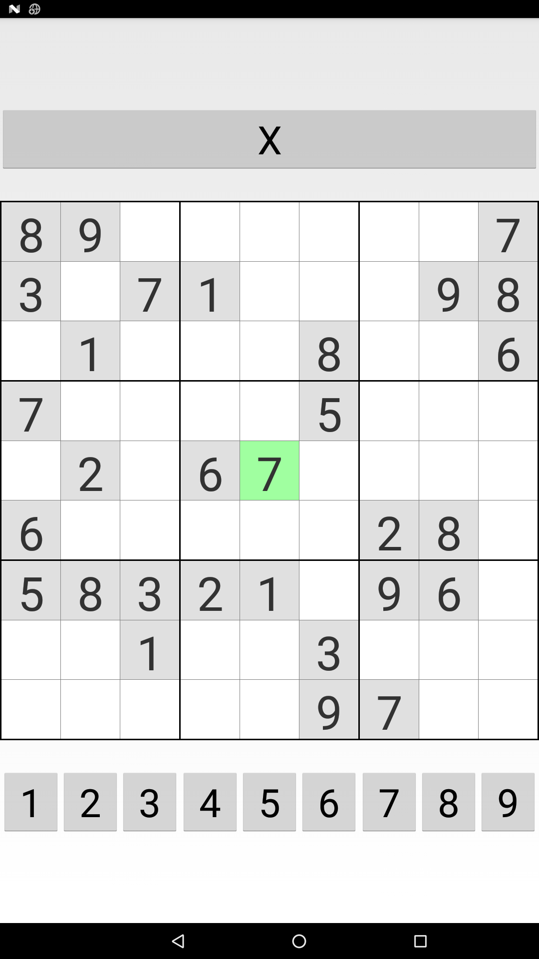 اسکرین شات 3 بازی Sudoku-7