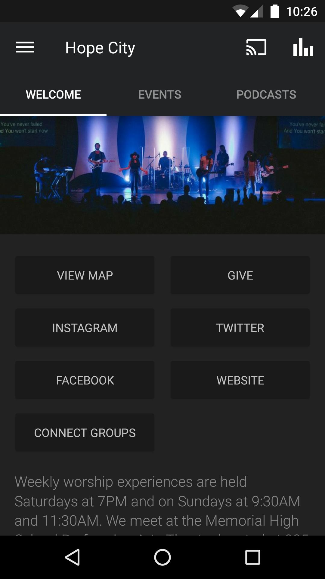 اسکرین شات 1 برنامه Hope City