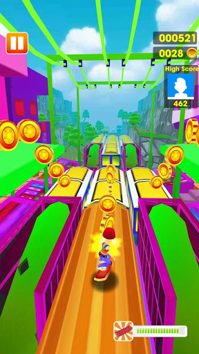 اسکرین شات 4 بازی Subway Bus - Train Surf 3D