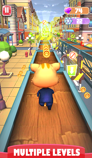 اسکرین شات 6 بازی Cat and Mouse surf the subway Dash