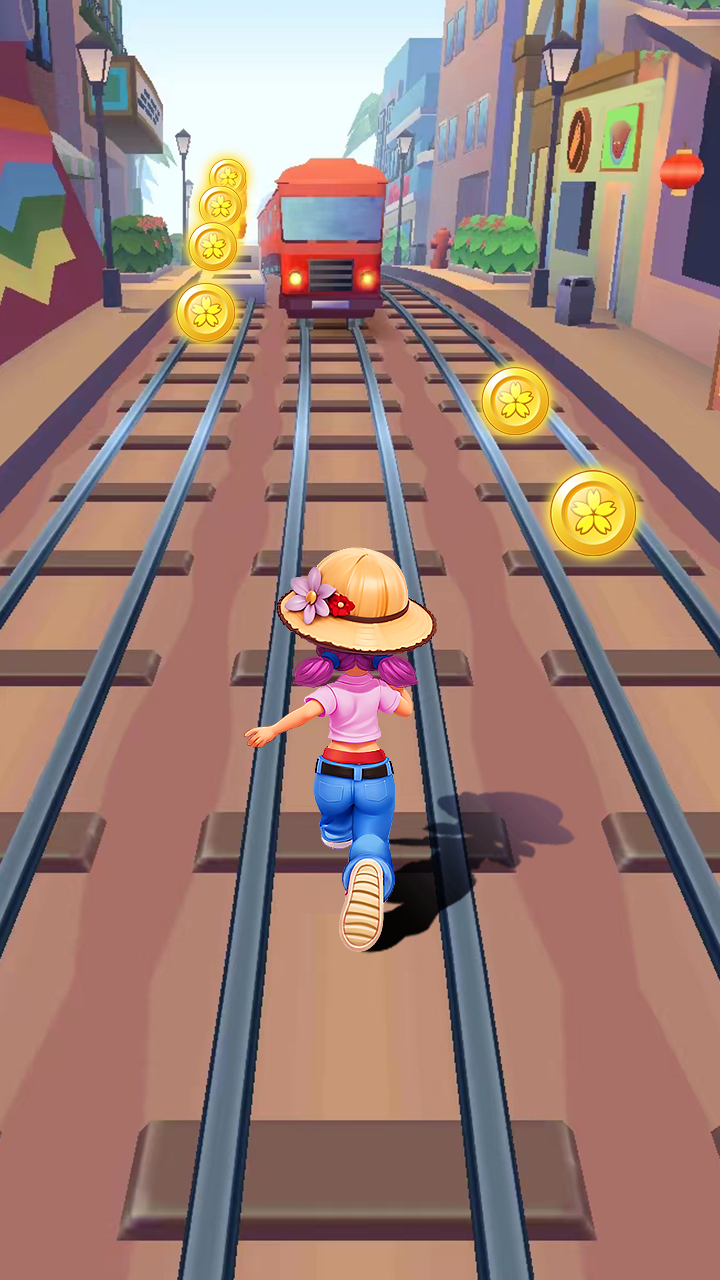 اسکرین شات 5 بازی Railway 3D Surf