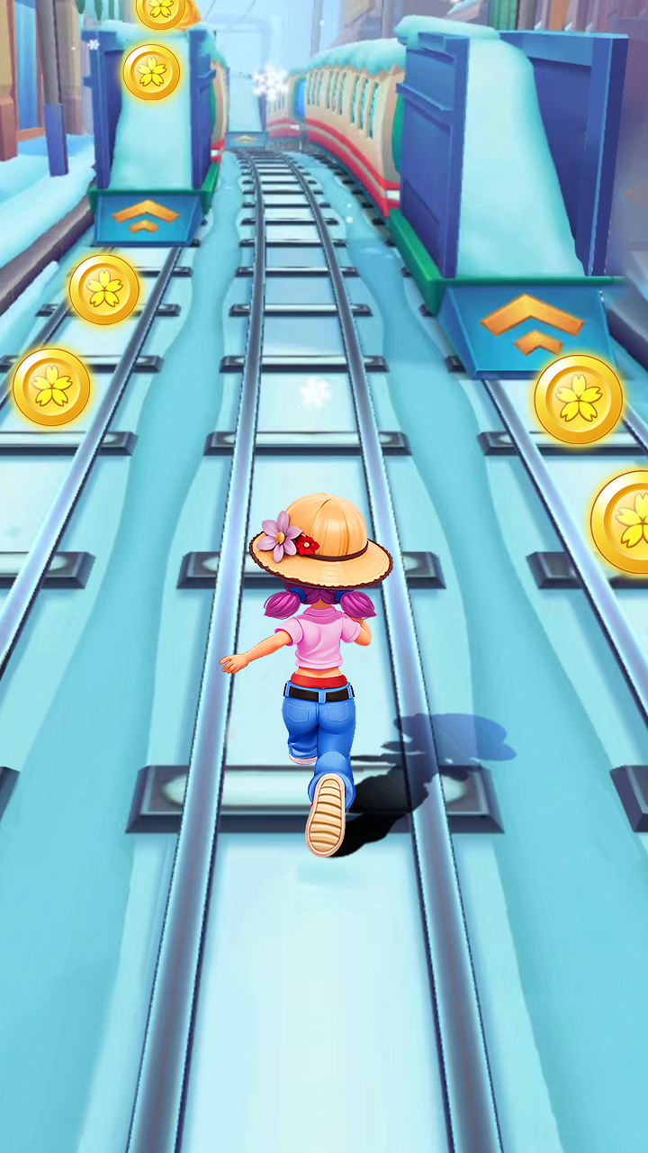 اسکرین شات 3 بازی Railway 3D Surf