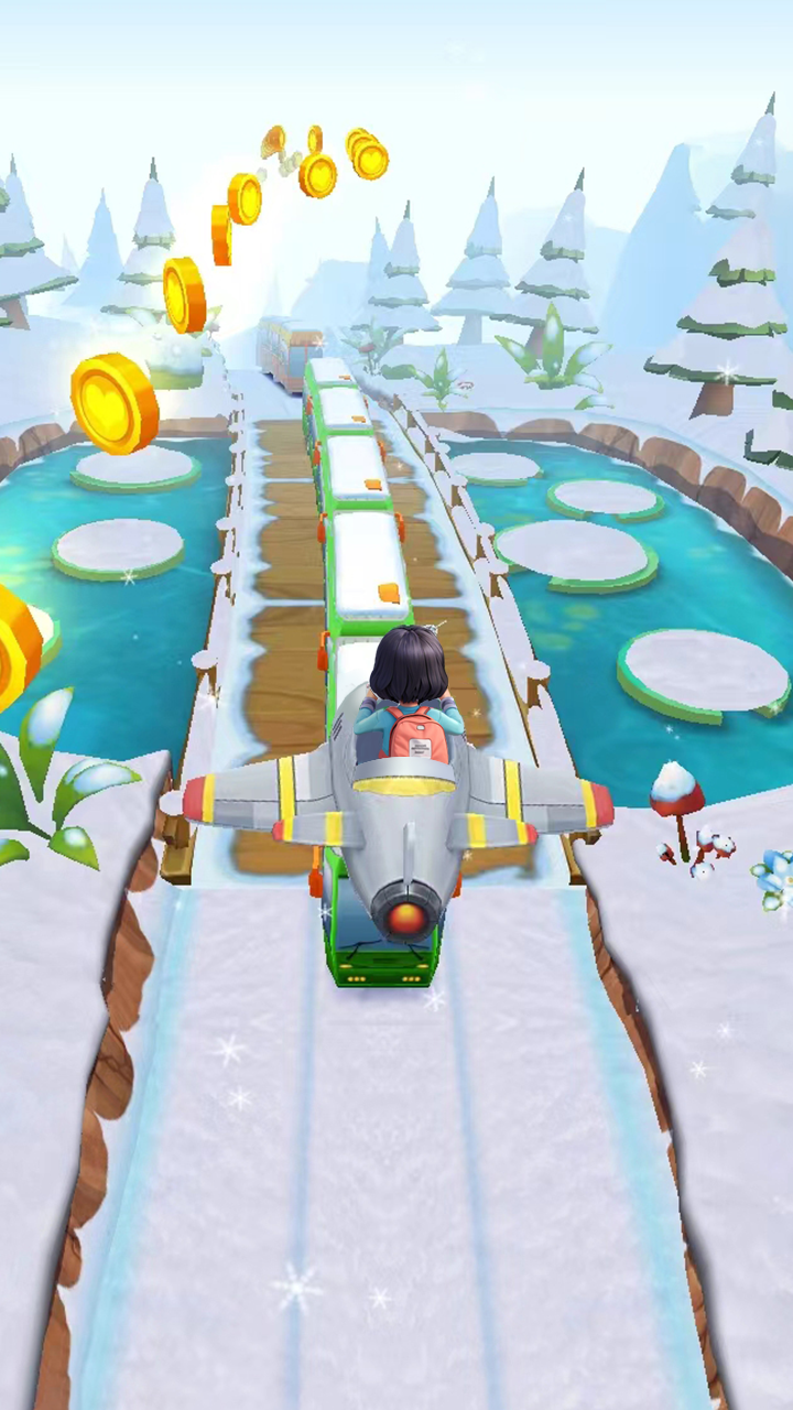 اسکرین شات 4 بازی Railway 3D Surf