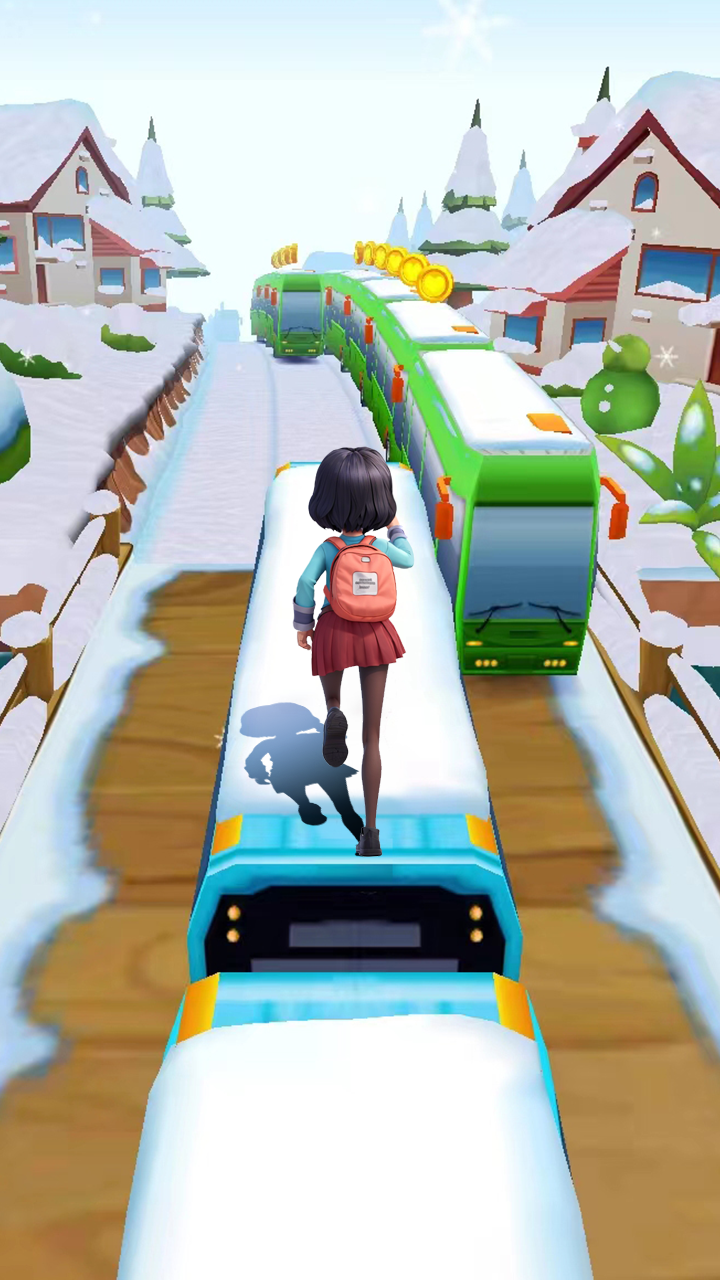 اسکرین شات 2 بازی Railway 3D Surf
