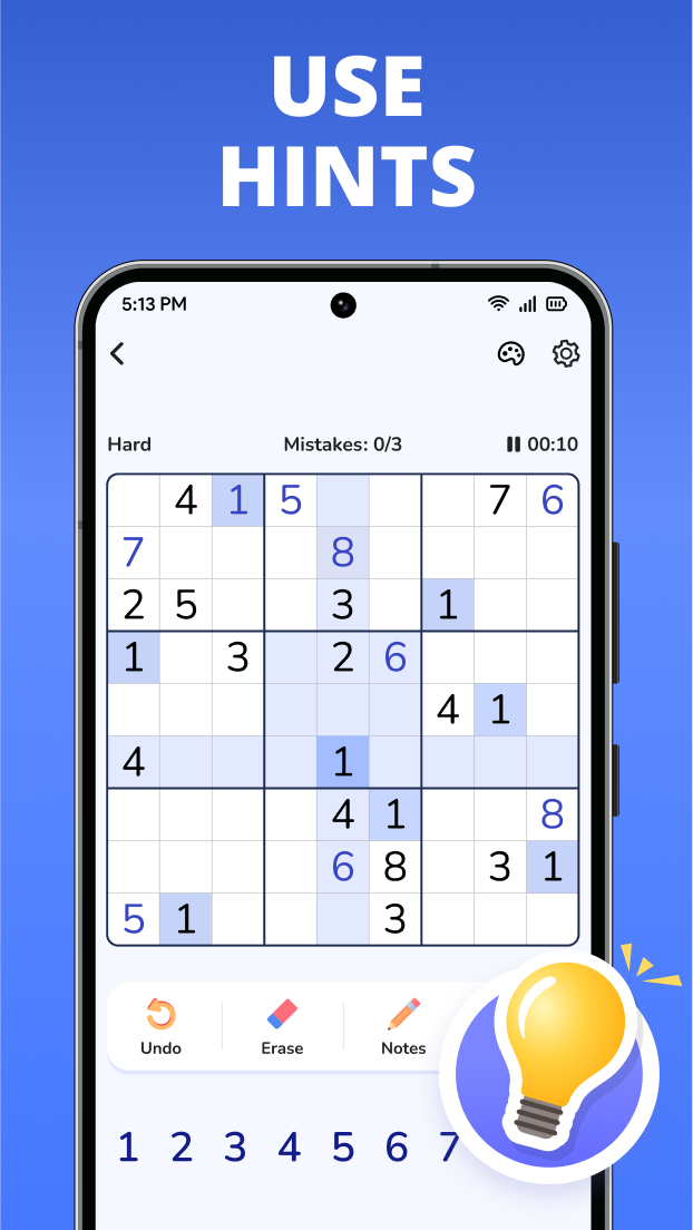 اسکرین شات 4 بازی Sudoku - Classic Sudoku Puzzle