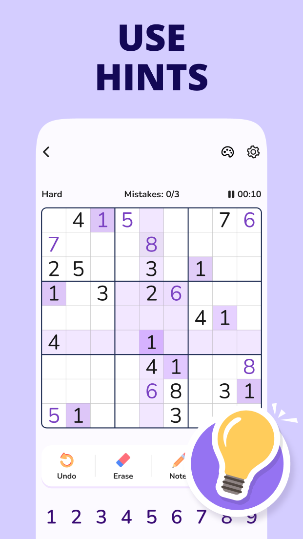 اسکرین شات 4 بازی Sudoku - Classic Sudoku Game