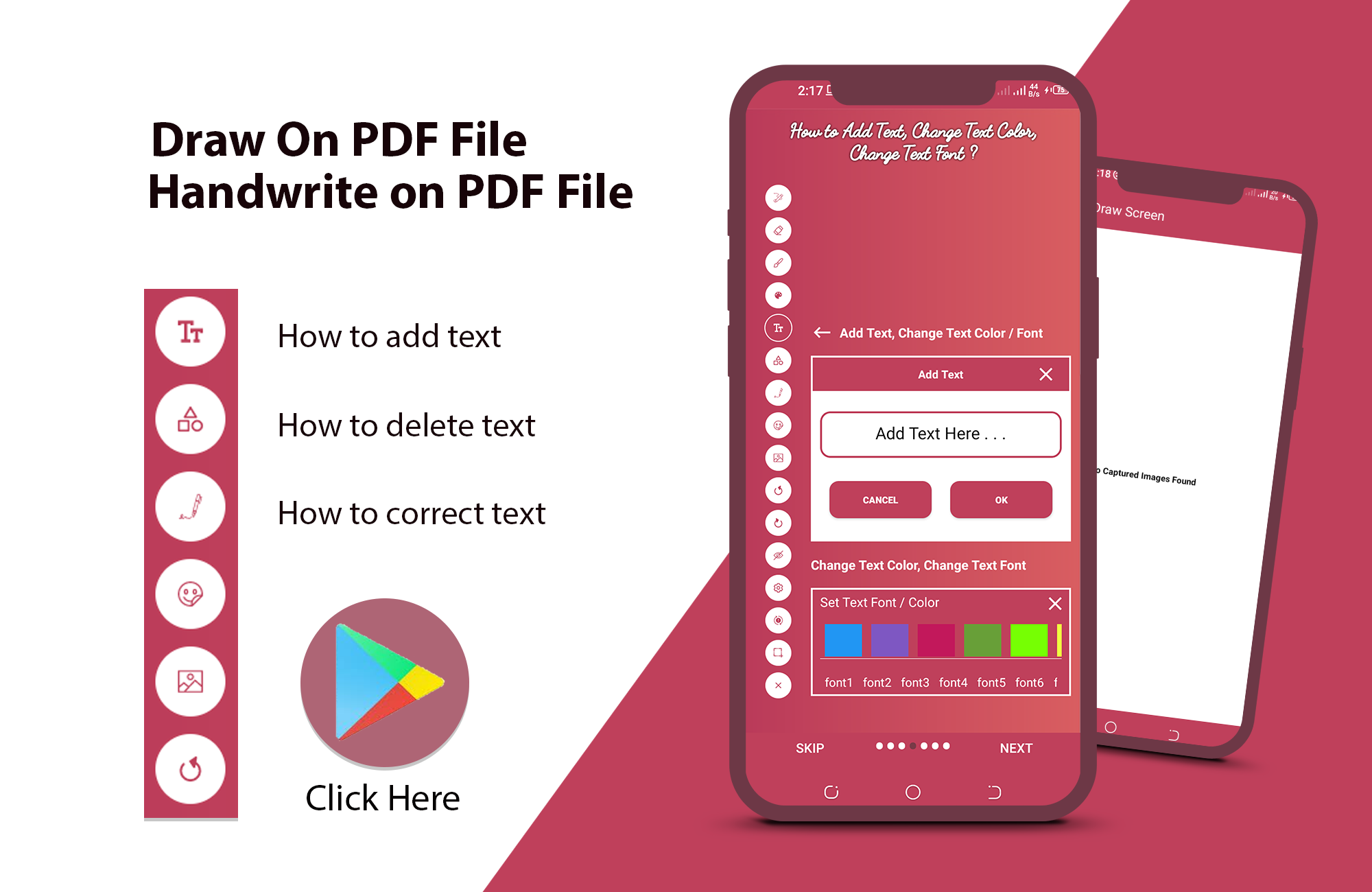 اسکرین شات 2 برنامه Draw & Write Anywhere  Screen