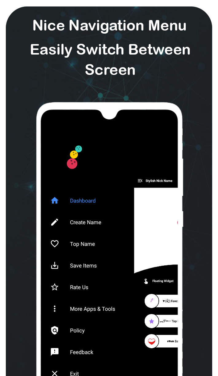 اسکرین شات 3 برنامه Nickname Generator & Creator