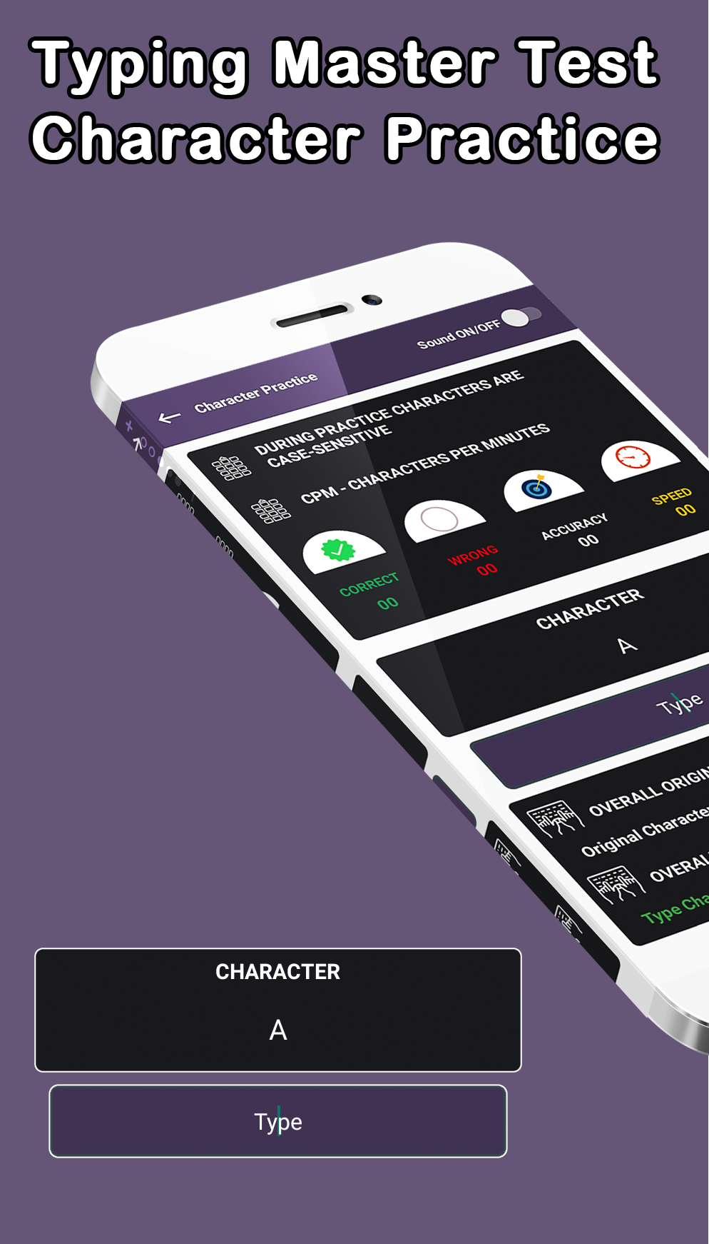 اسکرین شات 2 برنامه Typing Speed Test -Typing Game