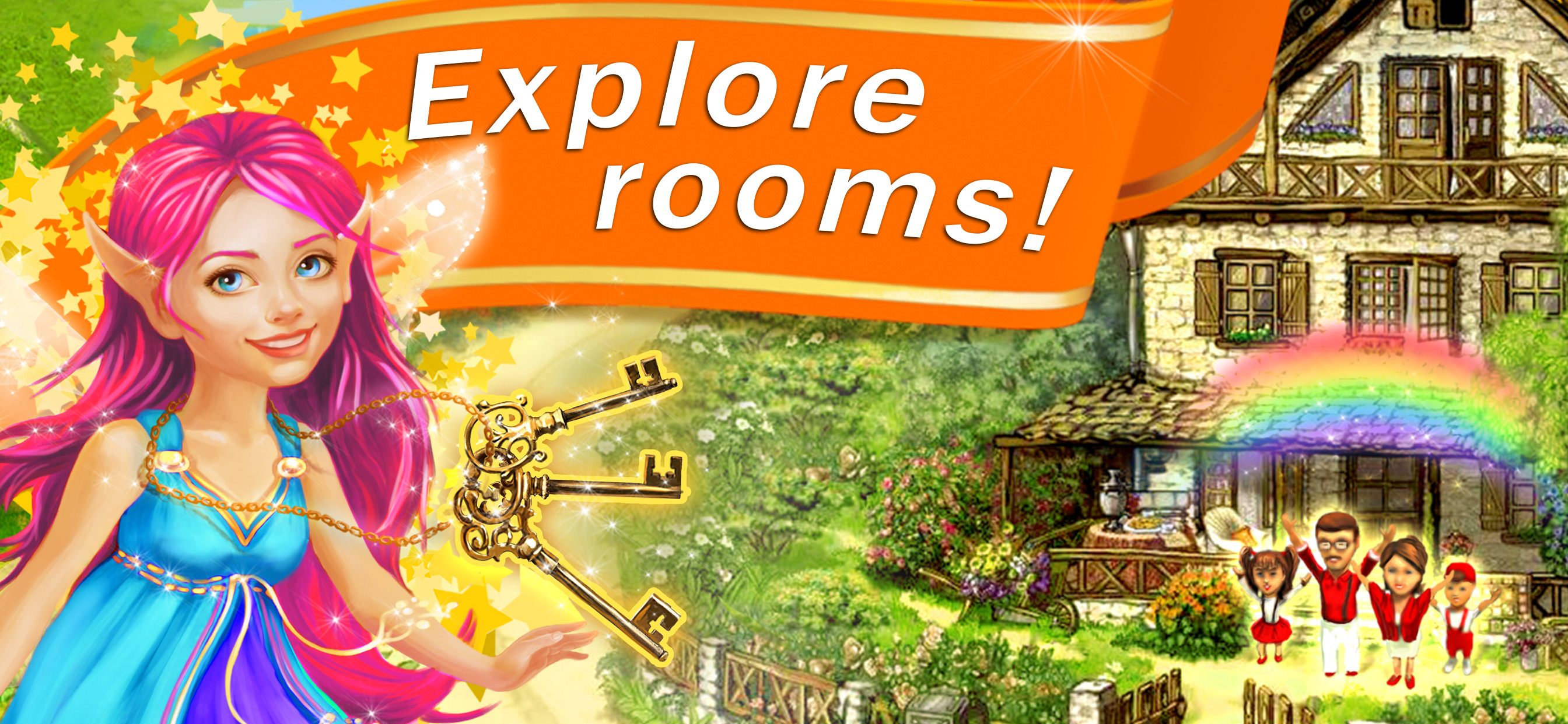 اسکرین شات 5 بازی Brownies - magic family game