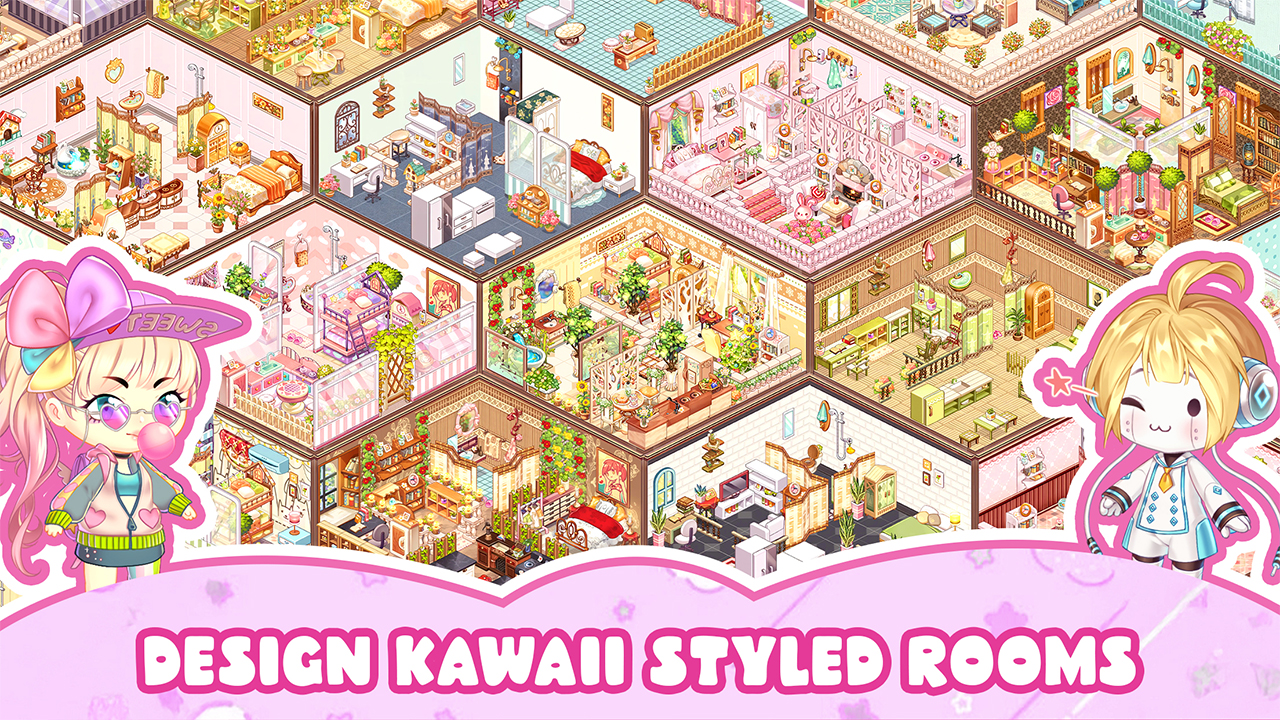 اسکرین شات 2 بازی Kawaii Home Design