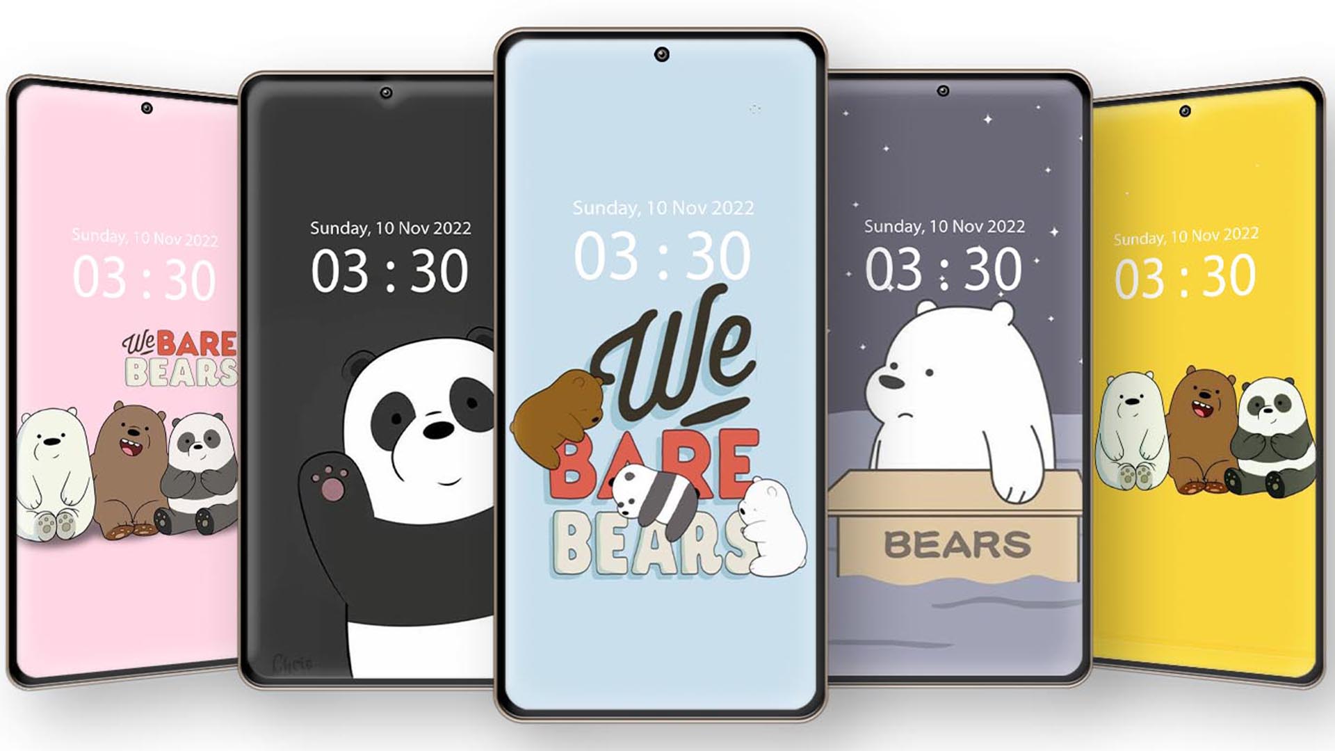 اسکرین شات 2 برنامه Bear Wallpaper Cute 4K