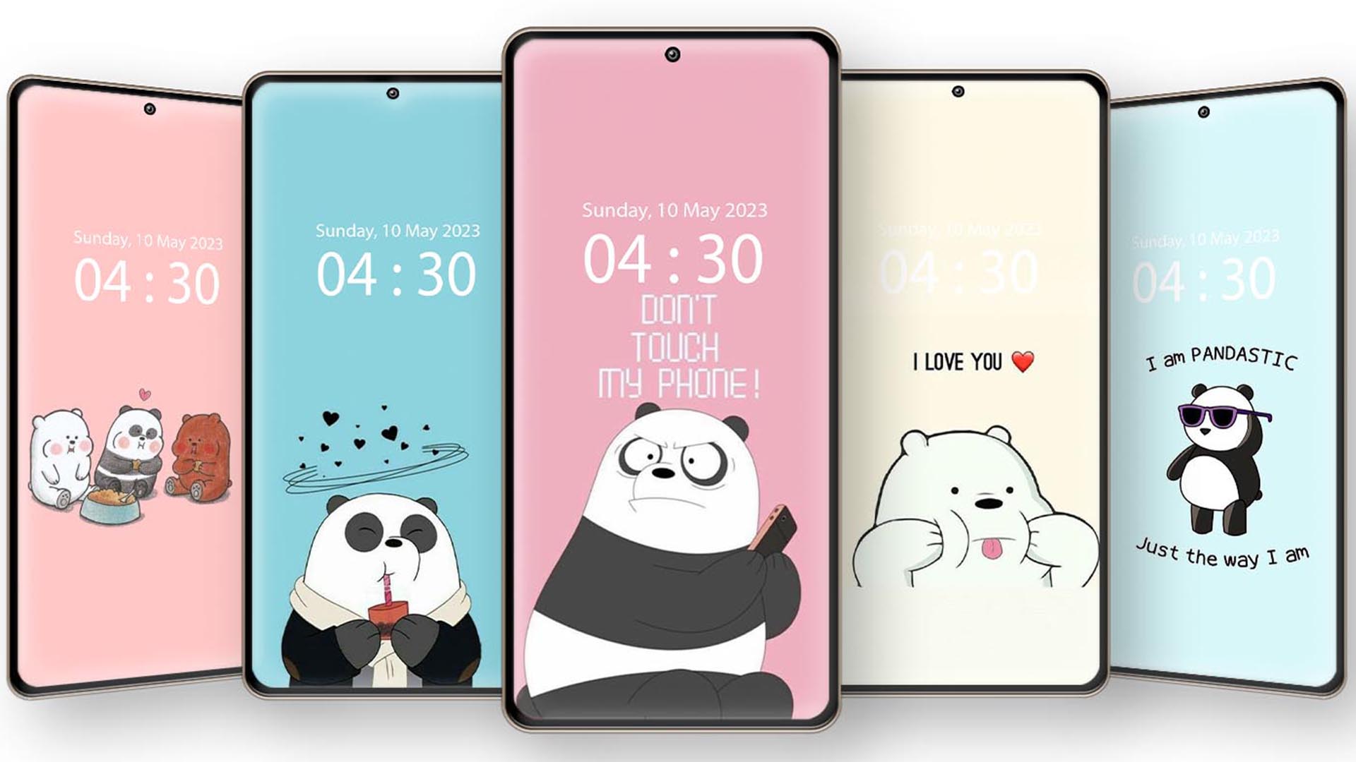 اسکرین شات 4 برنامه Bear Wallpaper Cute 4K