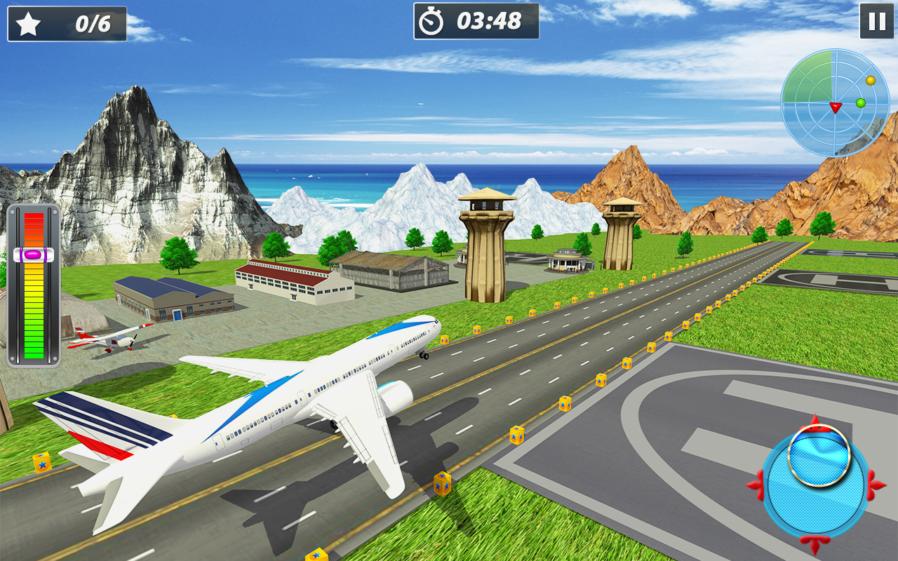 اسکرین شات 3 بازی Real Airplane Flight Simulator