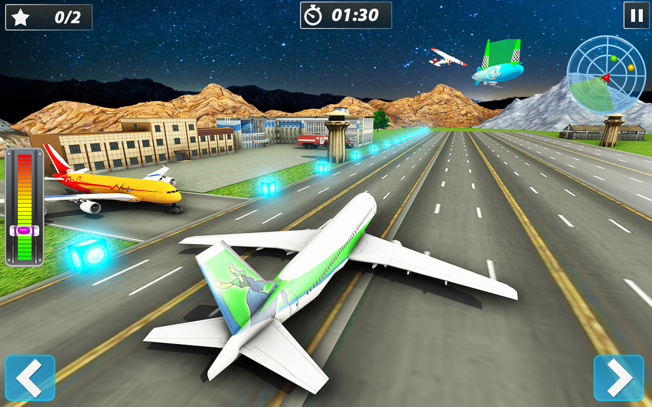 اسکرین شات 2 بازی Real Airplane Flight Simulator