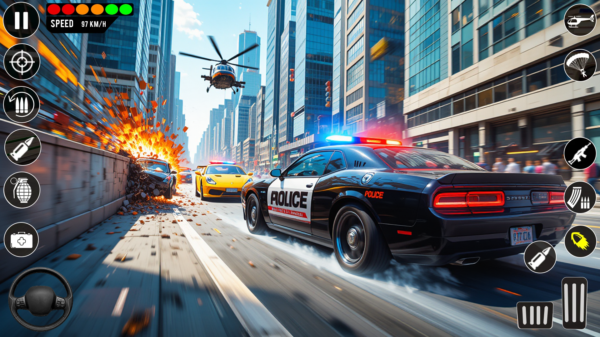 اسکرین شات 2 بازی Police Car Games - Police Game