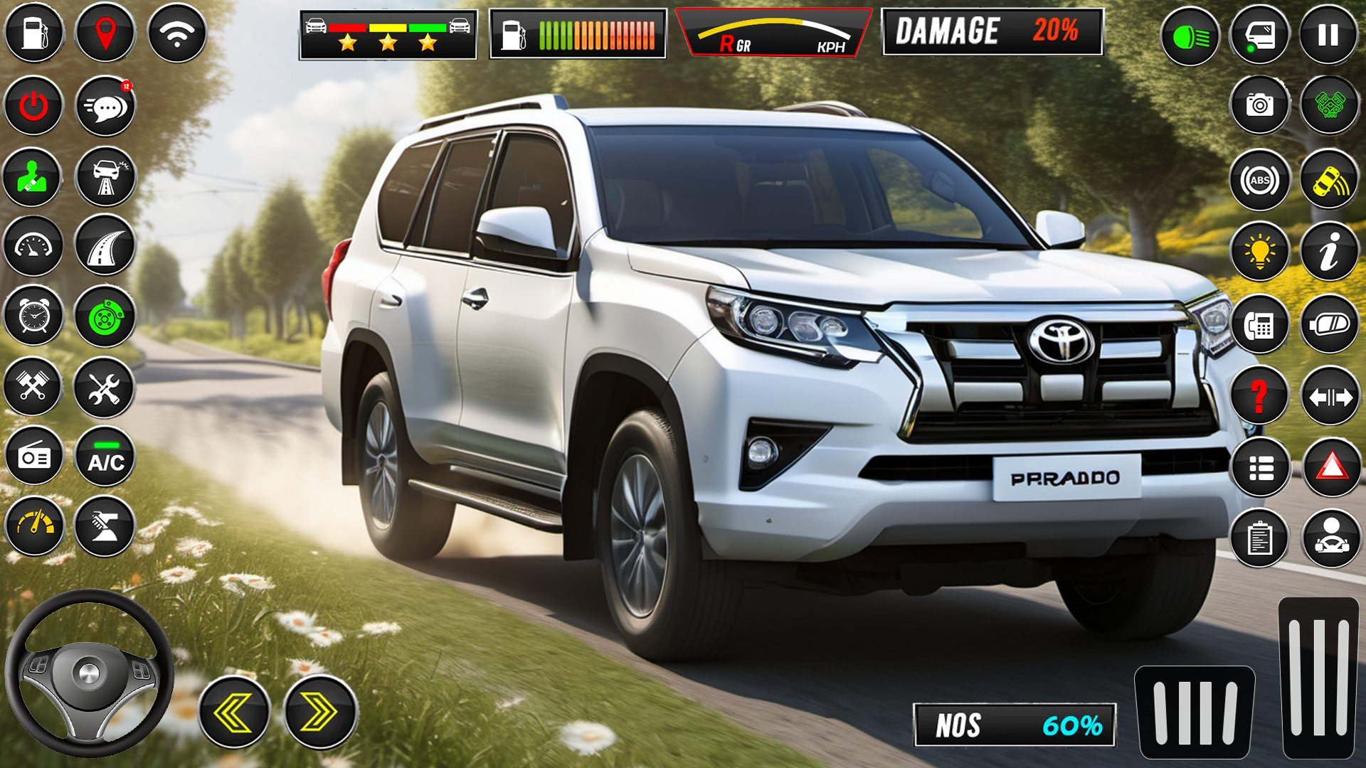 اسکرین شات 3 بازی Prado Car Driving: Car Games