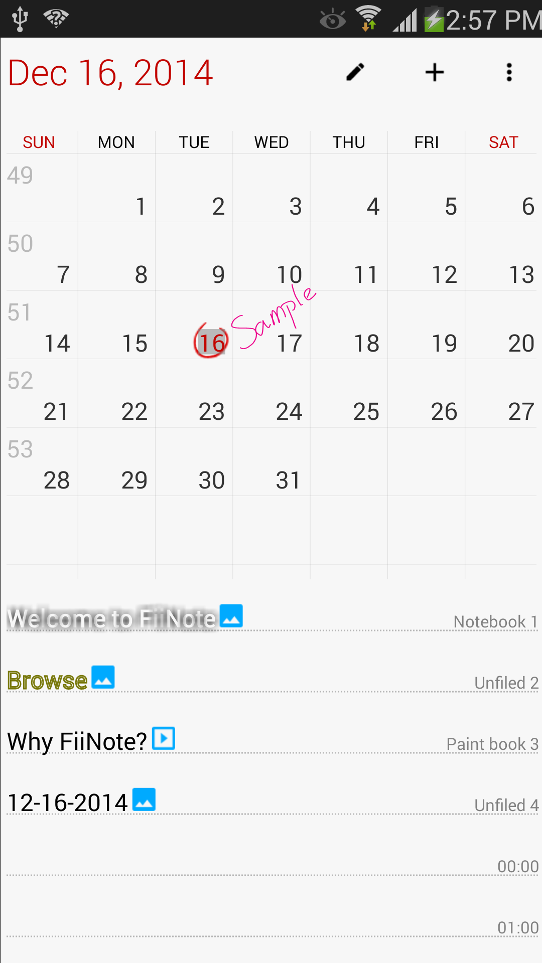 اسکرین شات 7 برنامه FiiWrite
