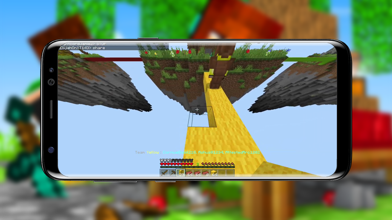 اسکرین شات 4 برنامه Bedwars Map for MCPE