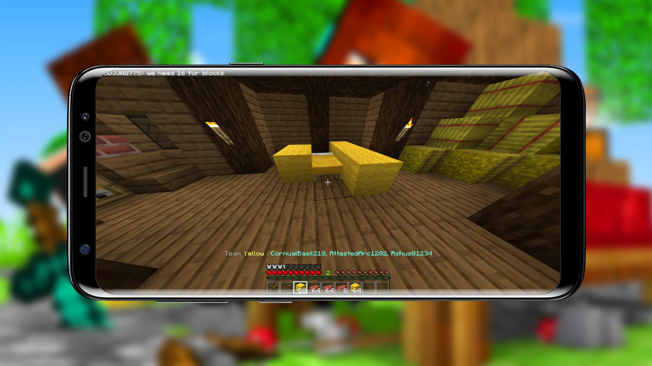 اسکرین شات 2 برنامه Bedwars Map for MCPE