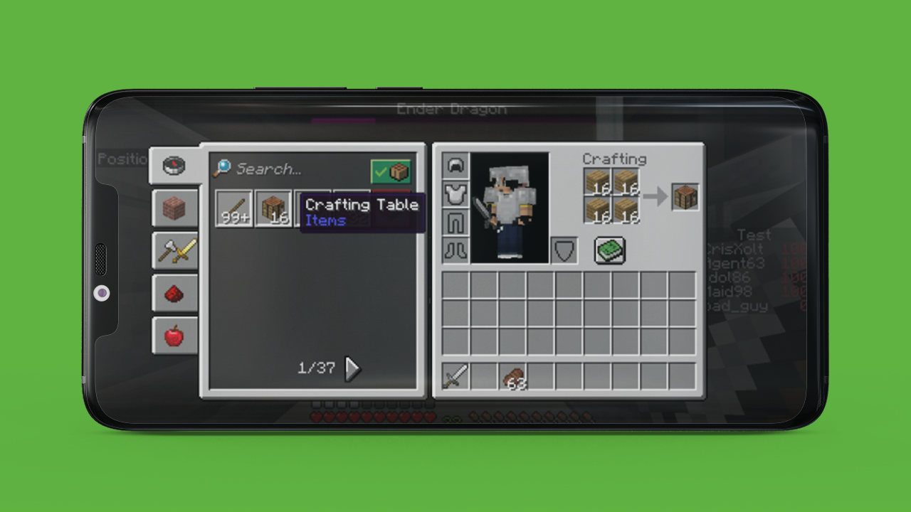 اسکرین شات 4 برنامه Java UI Mod for MCPE