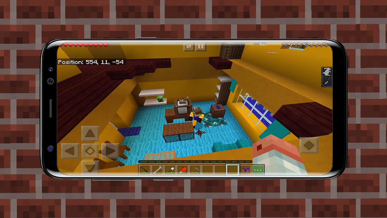 اسکرین شات 4 برنامه Map Hello Neighbor for MCPE