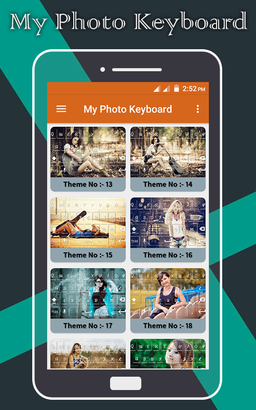 اسکرین شات 4 برنامه My Photo Keyboard