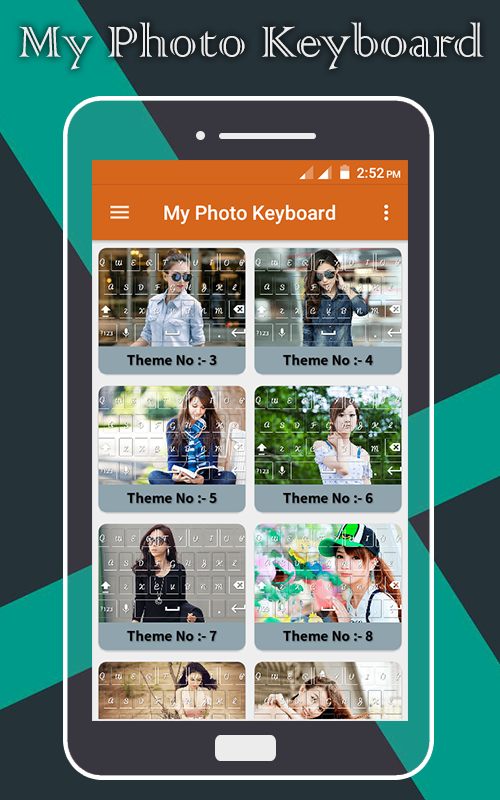 اسکرین شات 3 برنامه My Photo Keyboard