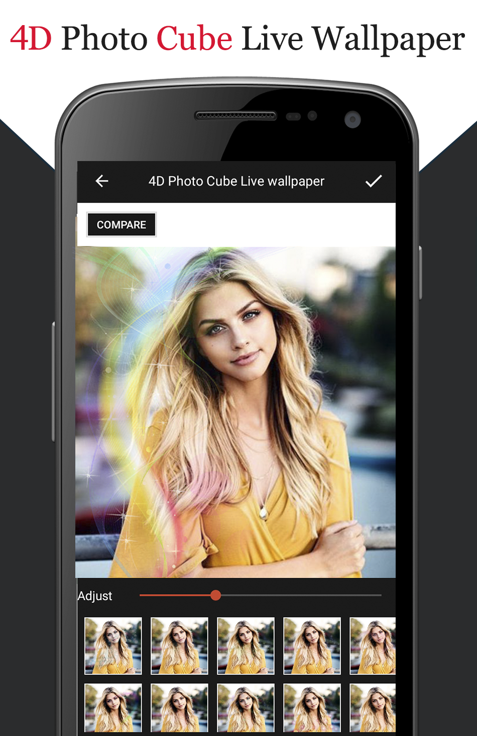 اسکرین شات 3 برنامه 4D Photo Cube Live Wallpaper