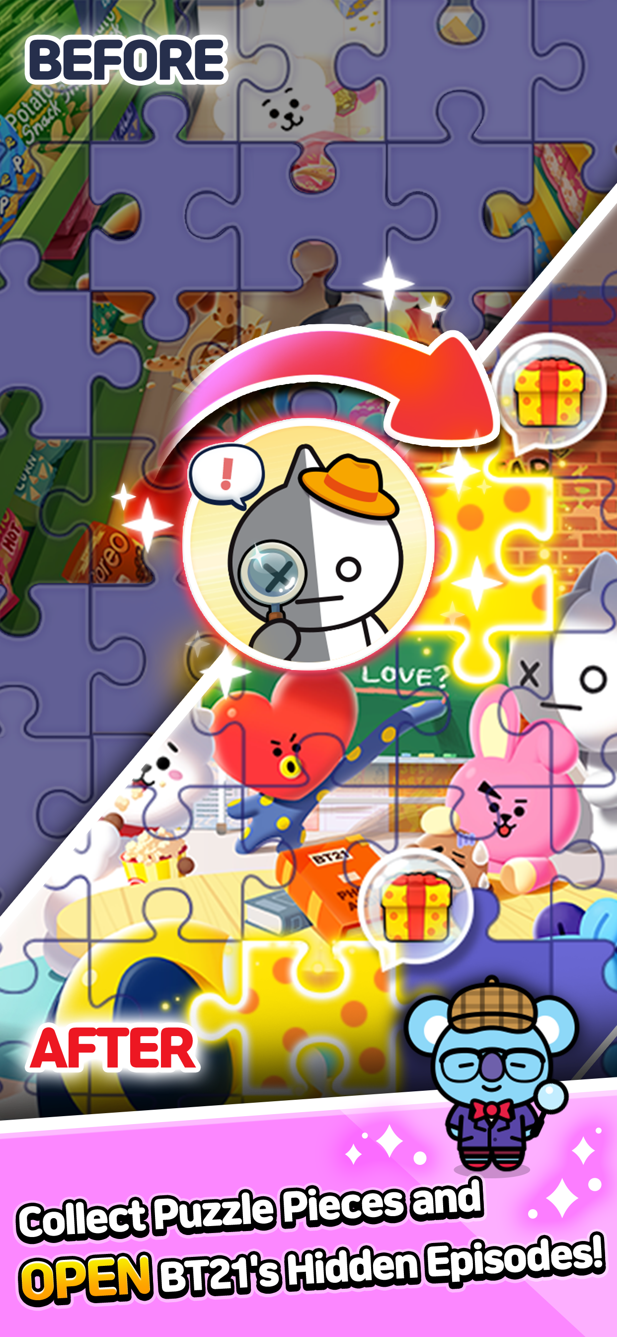 اسکرین شات 1 بازی BT21 POP STAR