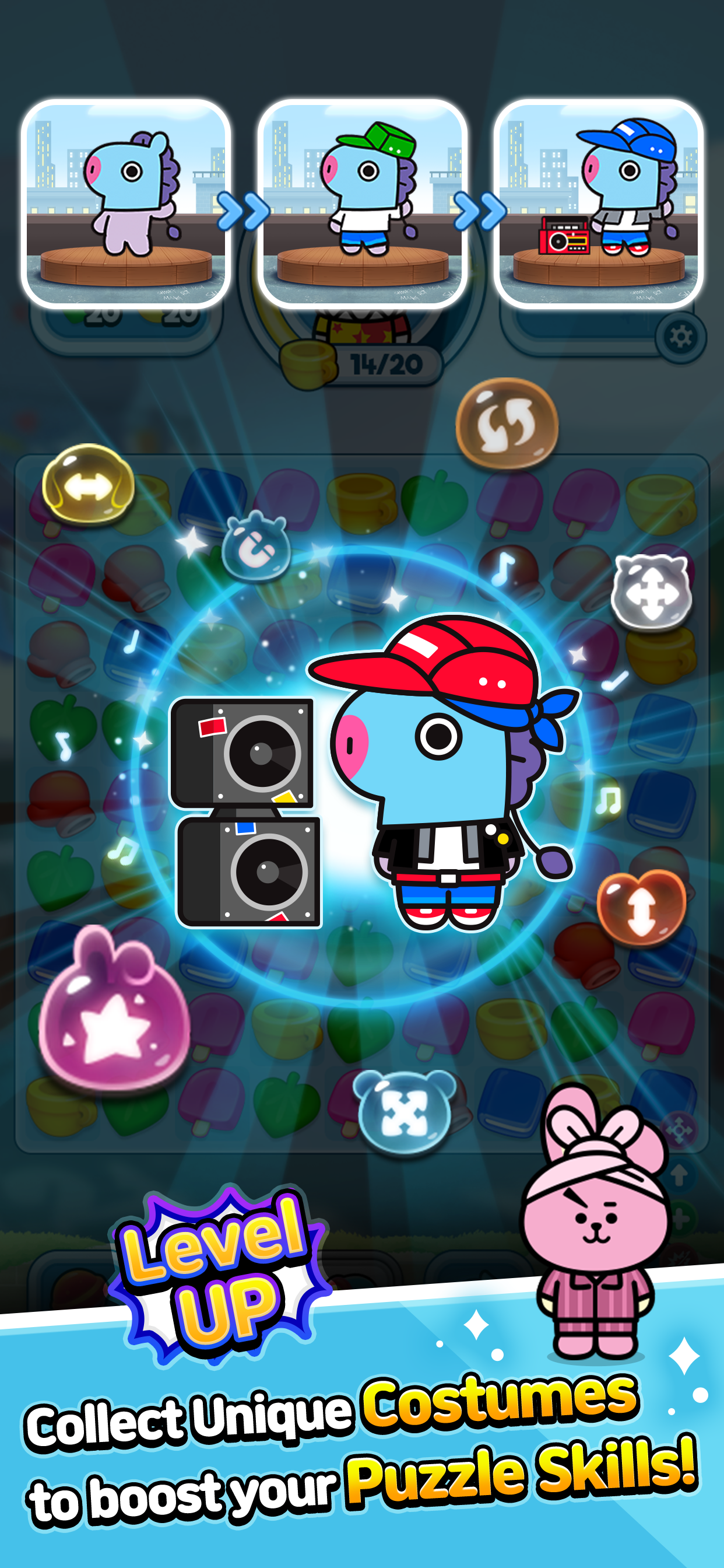 اسکرین شات 4 بازی BT21 POP STAR