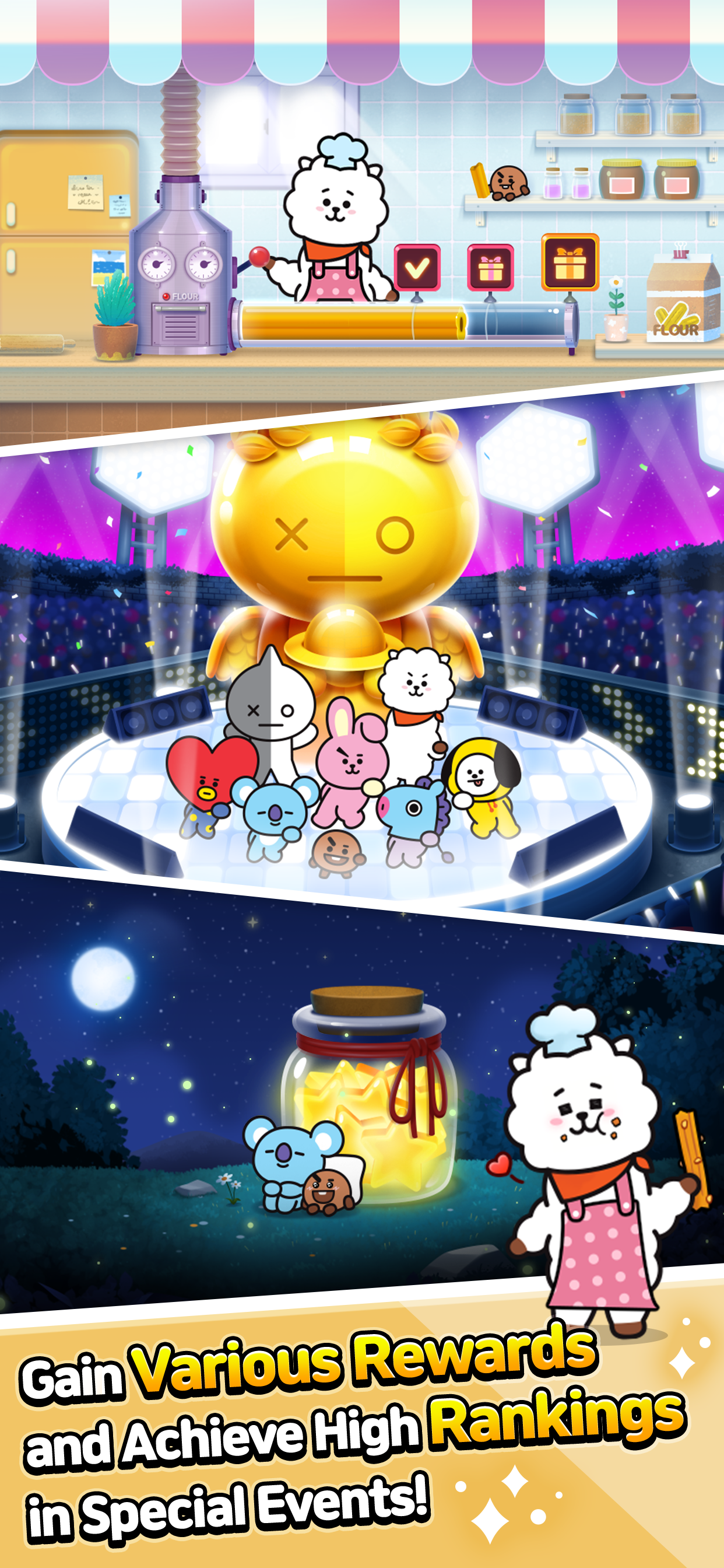اسکرین شات 2 بازی BT21 POP STAR