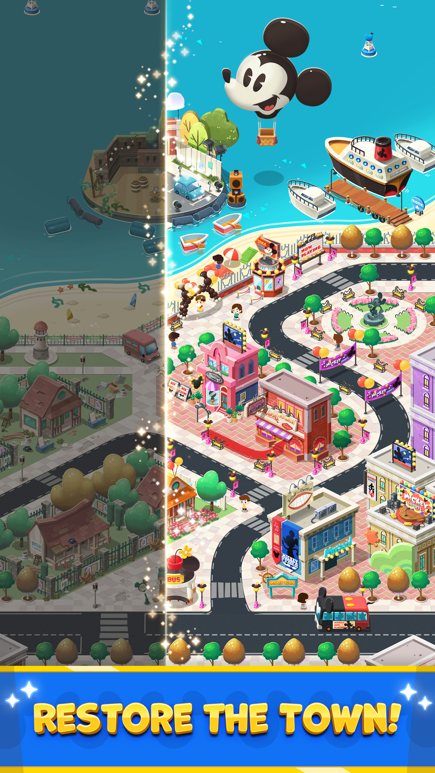 اسکرین شات 4 بازی Disney POP TOWN