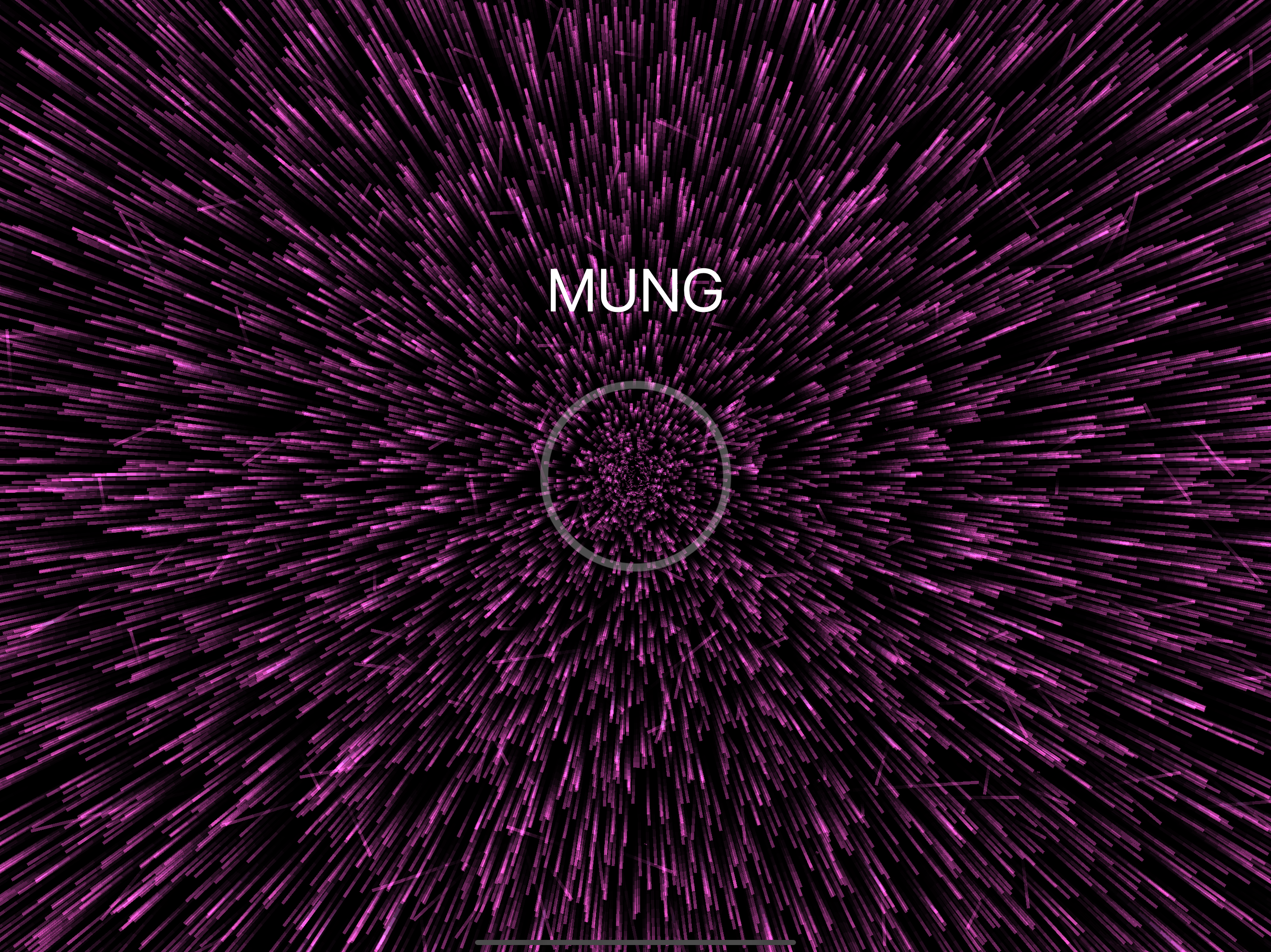 اسکرین شات 1 برنامه Mung: Relax, Breathe, Focus