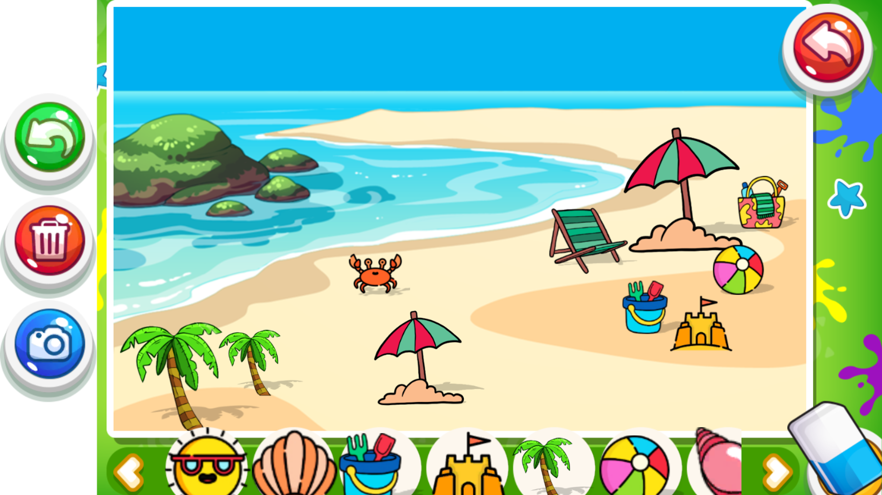 اسکرین شات 2 بازی Coloring & Music for Kids
