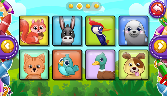 اسکرین شات 8 برنامه Kids Games - Learn by Playing