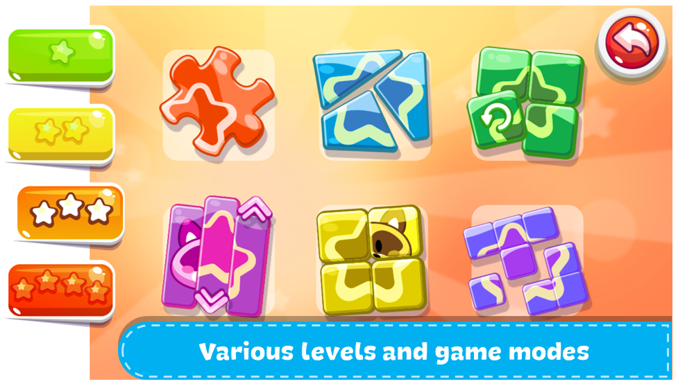 اسکرین شات 2 برنامه Kids Games - Puzzle World