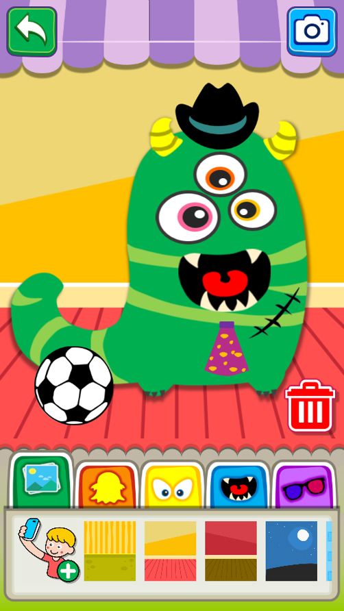 اسکرین شات 2 برنامه Monster Maker