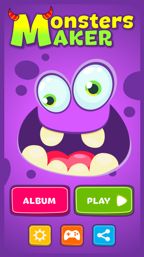 اسکرین شات 1 برنامه Monster Maker