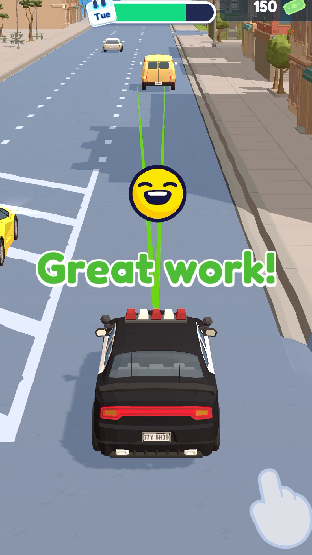 اسکرین شات 2 بازی Traffic Cop 3D